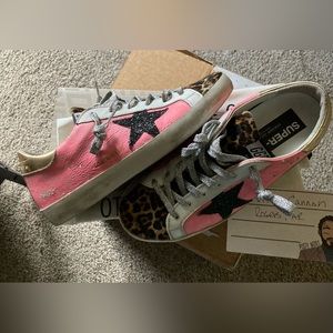 Golden Goose MyTheresa Private Edition Superstars, size 38, $559.